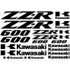 Kawasaki ZZR600 matrica szett