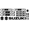 Suzuki GSR 750 matrica szett
