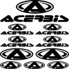 Acerbis szponzor matrica szett