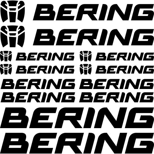 Bering "1" szponzor matrica szett