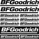 BFGoodrich szponzor matrica szett