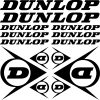 Dunlop szponzor matrica szett