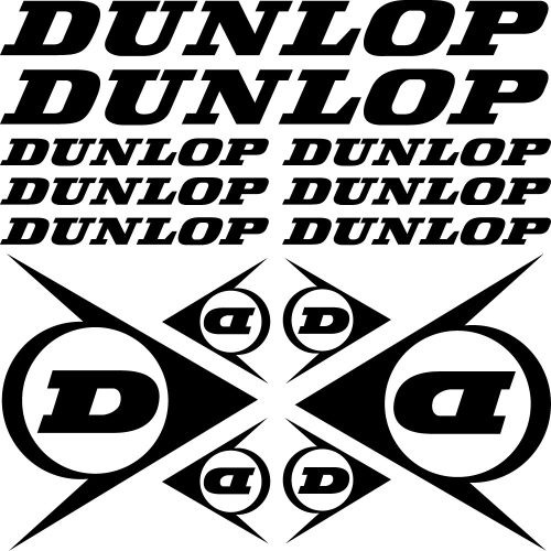 Dunlop szponzor matrica szett