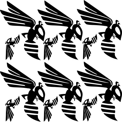Frelon Hornet szponzor matrica szett