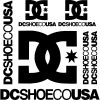 DCSHOE szponzor matrica szett