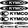 Kymco szponzor matrica szett