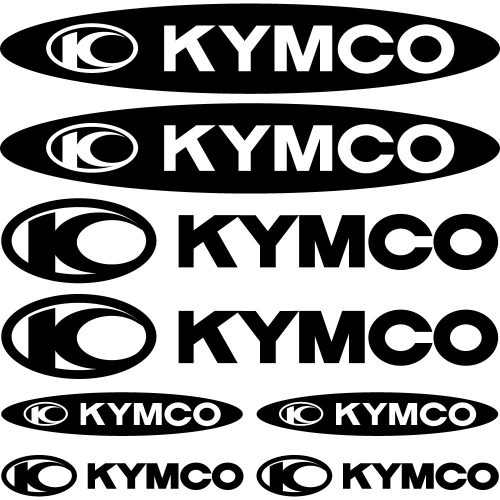Kymco szponzor matrica szett