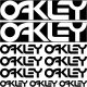 Oakley "1" szponzor matrica szett