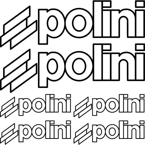 Polini szponzor matrica szett