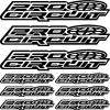 Pro Circuit szponzor matrica szett