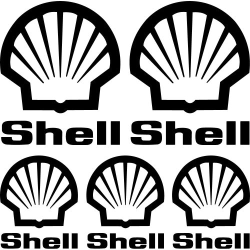 Shell szponzor matrica szett