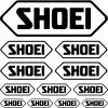 Shoei szponzor matrica szett