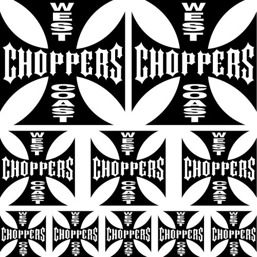 Choppers szponzor matrica szett