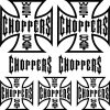 Choppers szponzor matrica szett