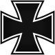 Vaskereszt matrica "5"