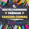 Iskolakezdési tanszercsomag 1. osztály Prémium