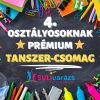 Iskolakezdési tanszercsomag 4. osztály Prémium