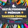 Iskolakezdési tanszercsomag 6. osztály Prémium