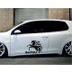 Racing ló tuning matrica (30x44 cm)
