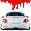 Vérző autó tuning matrica