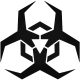 Szögletes biohazard autómatrica