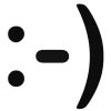 Vidám Smiley autómatrica