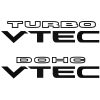 Turbo VTEC matricaszett
