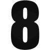 8-as tuningszám matrica