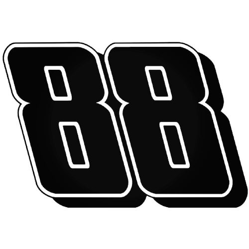 88-as tuningszám 2 matrica