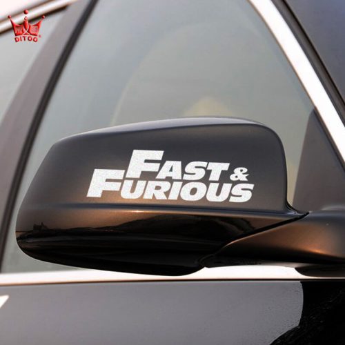 Fast and the Furious visszapillantó matrica (2 db)