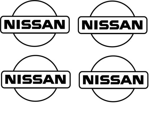 Nissan felni matrica (4 db)