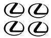 Lexus felni matrica (4 db)