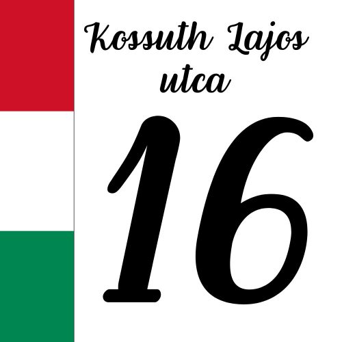 Házszám tábla 24