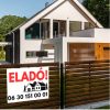 Eladó családi ház tábla