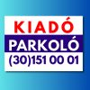 Kiadó parkoló tábla telefonszámmal