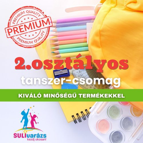 Iskolakezdési tanszercsomag 2. osztály Standard