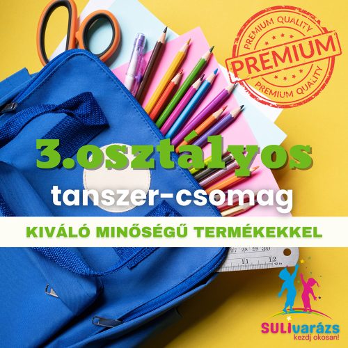 Iskolakezdési tanszercsomag 3. osztály Standard