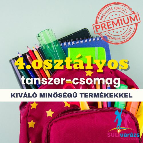 Iskolakezdési tanszercsomag 4. osztály Standard