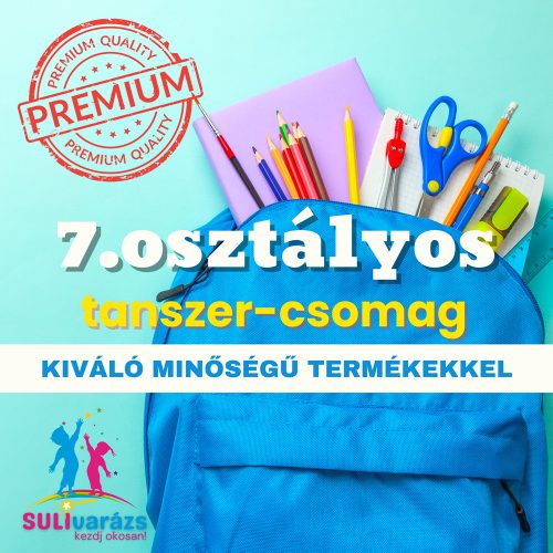 Iskolakezdési tanszercsomag 7. osztály Standard
